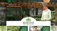 Desktop Screenshot of baselinenurseries.com